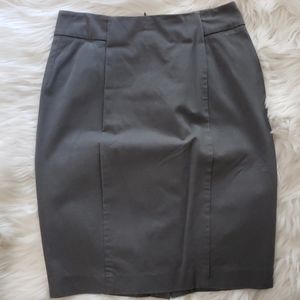 Loft gray skirt